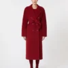 101801 icon coat, dark red