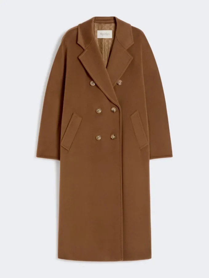 101801 icon coat, tobacco