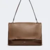 Archetipo leather handbag, brown Archetipo leather handbag, brown