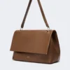Archetipo leather handbag, brown Archetipo leather handbag, brown