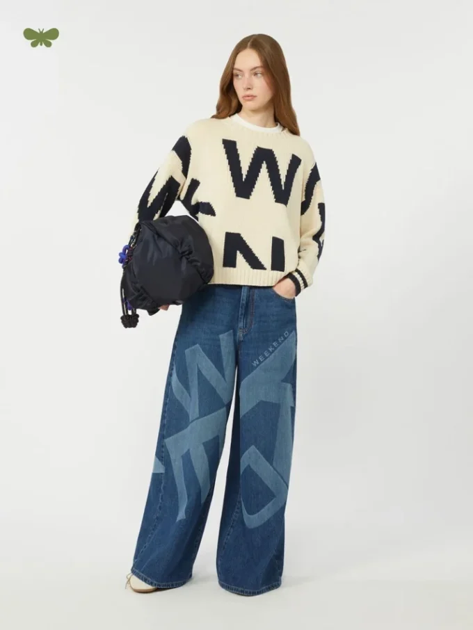 Authentic cotton denim jeans, navy