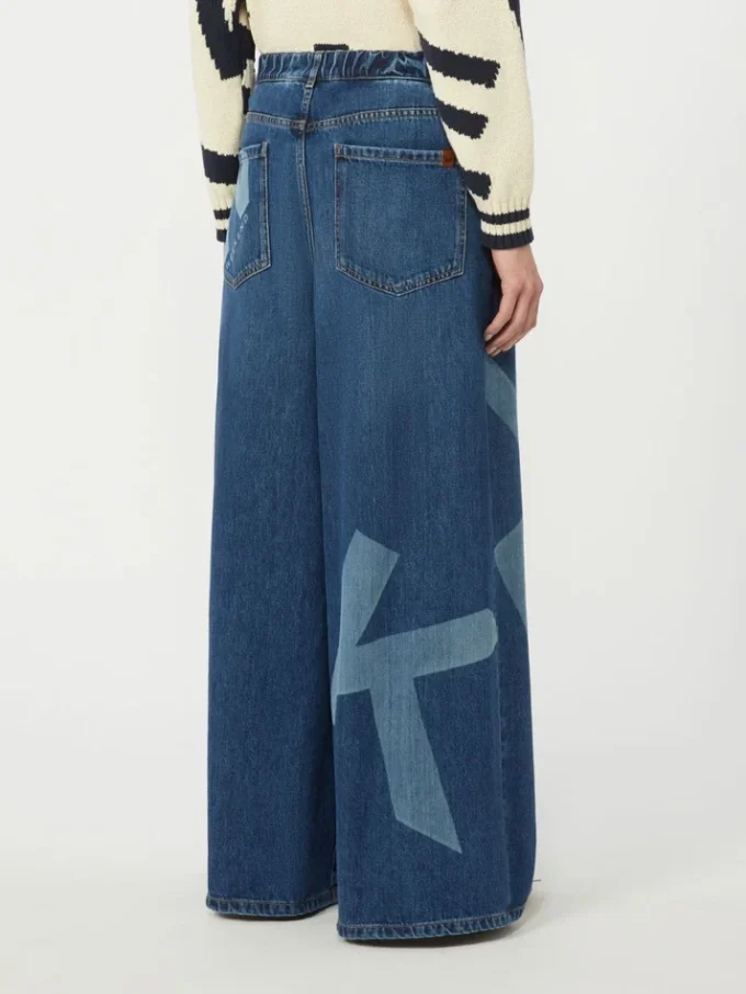 Authentic cotton denim jeans, navy