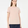 Basic cotton jersey t-shirt, pink