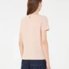 Basic cotton jersey t-shirt, pink