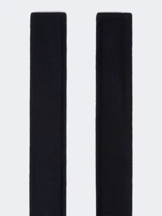 Belt in pure wool fabric, midnightblue