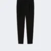 Cady carrot trousers, black