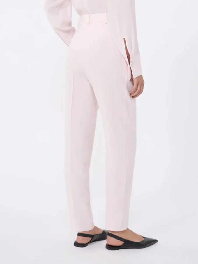 Cady carrot trousers, pink