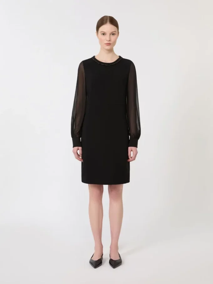 Cady cocktail dress, black Cady cocktail dress, black