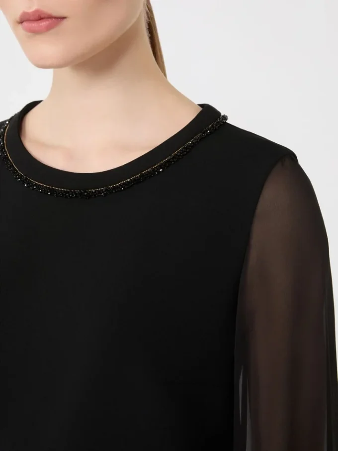 Cady cocktail dress, black Cady cocktail dress, black