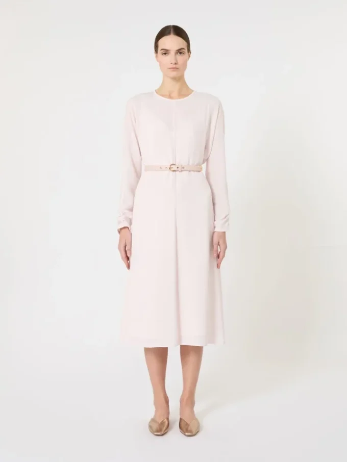 Cady flared dress, pink Cady flared dress, pink