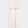 Cady flared dress, pink Cady flared dress, pink