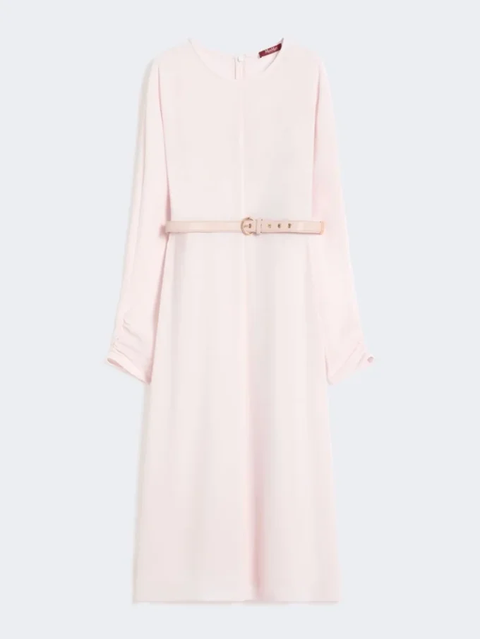 Cady flared dress, pink Cady flared dress, pink