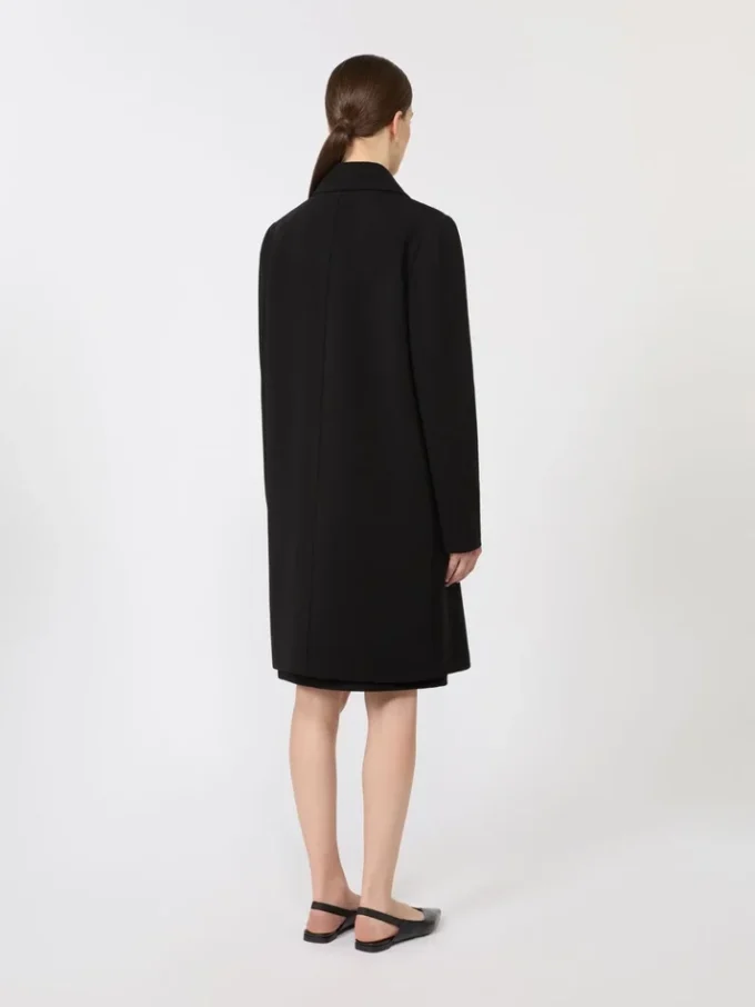 Cady midi coat, black
