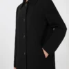 Cady midi coat, black