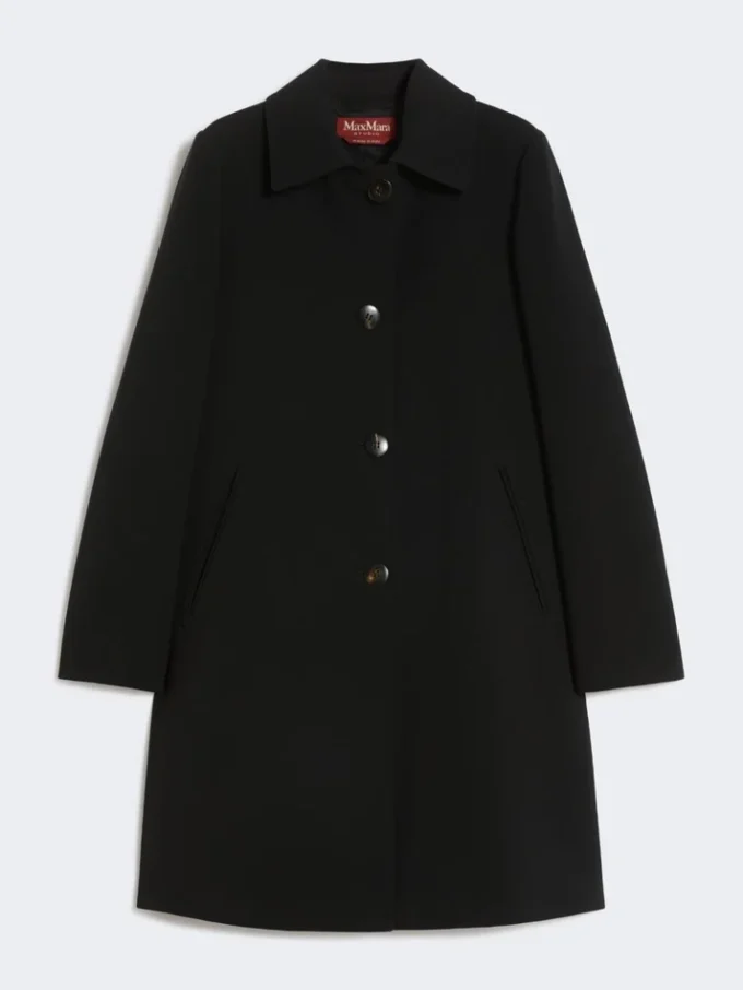 Cady midi coat, black