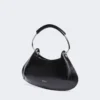 Caju mini leather bag, black