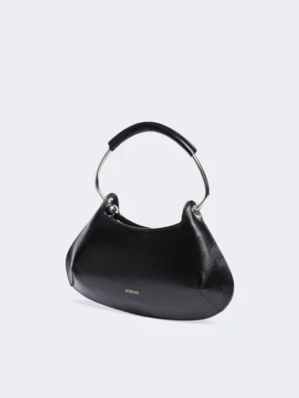 Caju mini leather bag, black