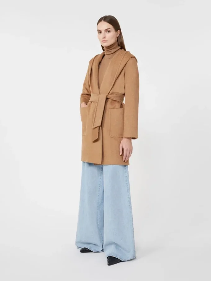 Camel robe coat, camel
