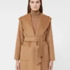Camel robe coat, camel