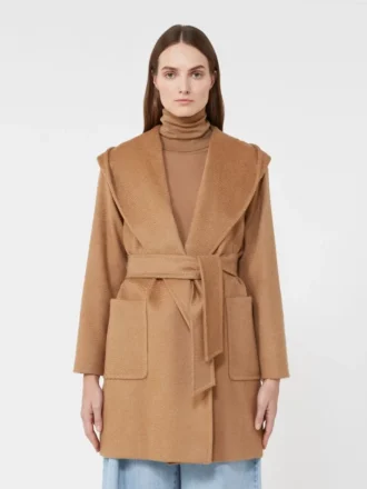 Camel robe coat, camel