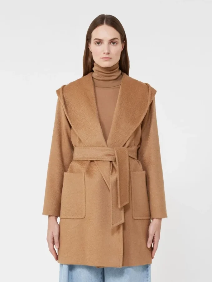 Camel robe coat, camel