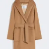 Camel robe coat, camel