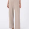 Cashmere and wool fleece trousers, beige Cashmere and wool fleece trousers, beige