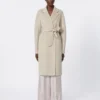 Cashmere robe coat, sand Cashmere robe coat, sand
