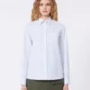 Classic cotton shirt, light blue