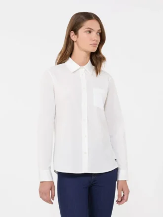Classic cotton shirt, optical white