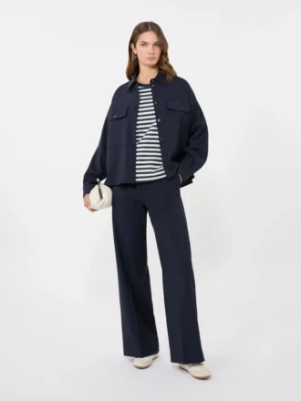 Cotton basic t-shirt, ecru