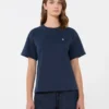 Cotton basic t-shirt, navy