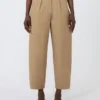 Cotton bull denim cargo trousers, sand Cotton bull denim cargo trousers, sand