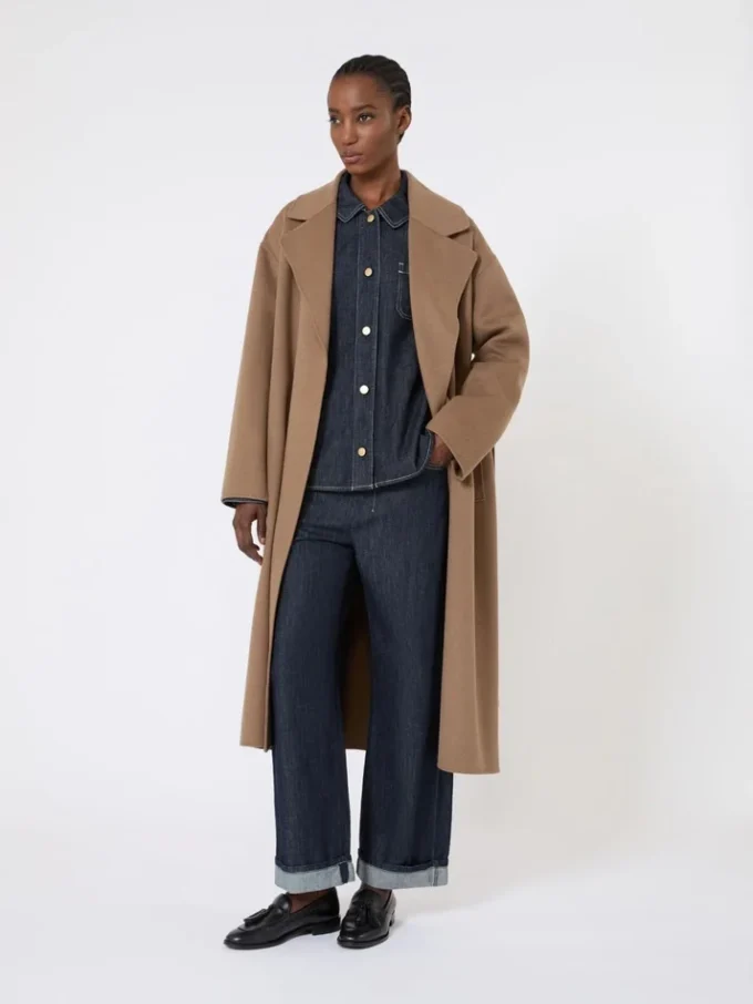 Cotton denim shirt, ultramarine Cotton denim shirt, ultramarine