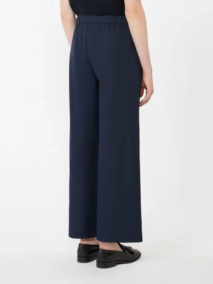 Cotton drawstring trousers, midnightblue