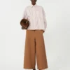 Cotton drill trousers, tobacco Cotton drill trousers, tobacco