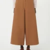 Cotton drill trousers, tobacco Cotton drill trousers, tobacco