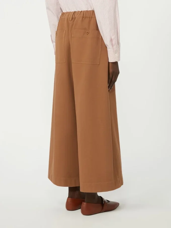 Cotton drill trousers, tobacco Cotton drill trousers, tobacco