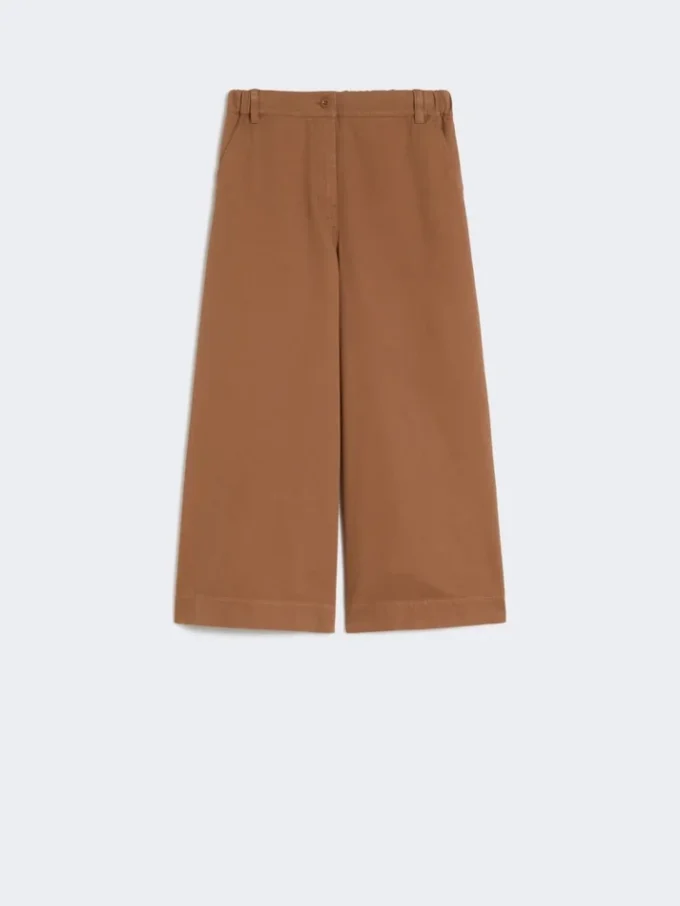 Cotton drill trousers, tobacco Cotton drill trousers, tobacco