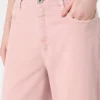 Cotton drill wide-leg trousers, pink Cotton drill wide-leg trousers, pink