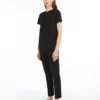 Cotton jersey t-shirt, black