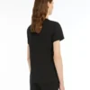 Cotton jersey t-shirt, black