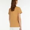 Cotton jersey t-shirt, camel