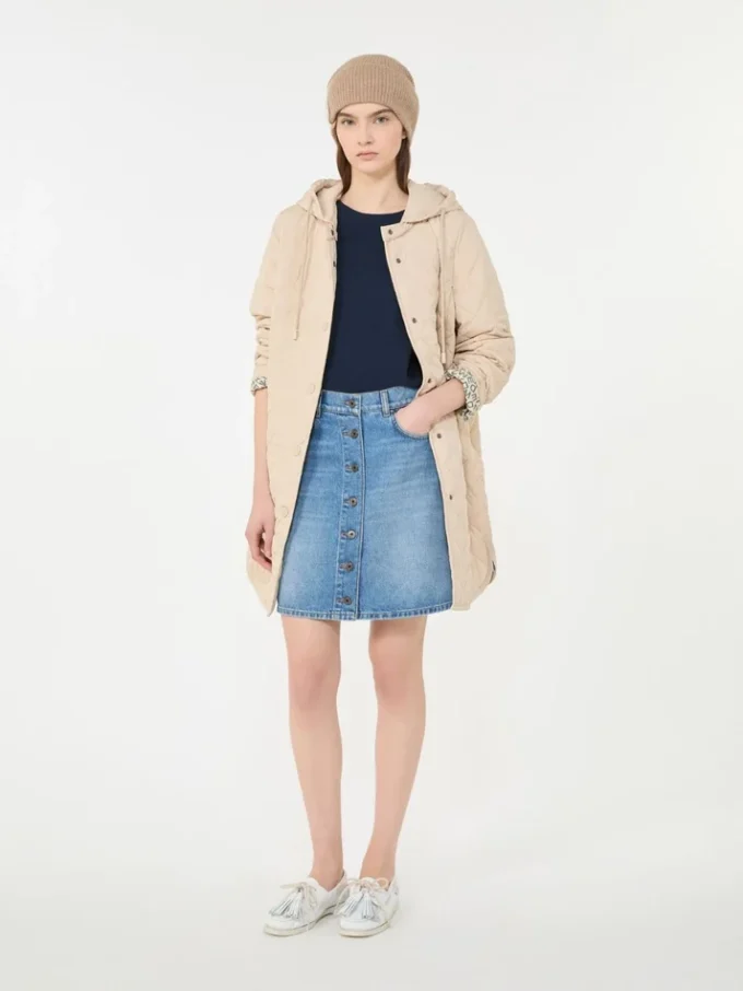 Cotton jersey t-shirt, navy