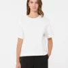 Cotton jersey t-shirt, white