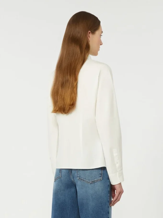 Cotton oxford shirt, white Cotton oxford shirt, white