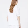 Cotton poplin shirt, optical white