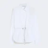 Cotton poplin shirt, optical white