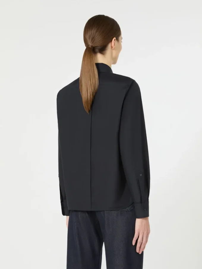 Cotton poplin shirt, ultramarine Cotton poplin shirt, ultramarine