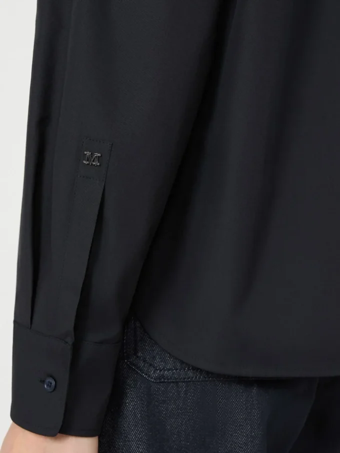 Cotton poplin shirt, ultramarine Cotton poplin shirt, ultramarine